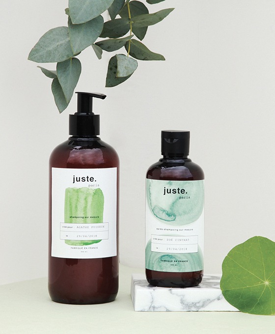 ensemble produits cosmétiques naturels